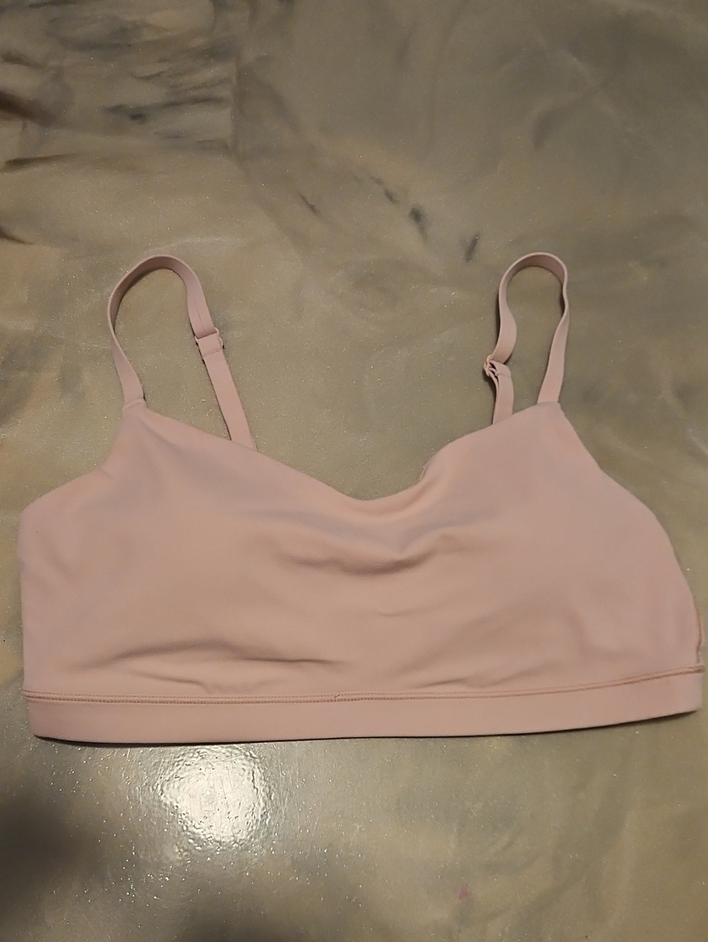 Athleta Light Pink Sports Bra M/D-DD